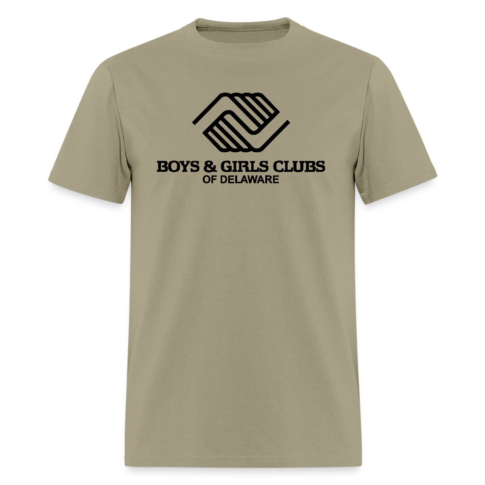 LOGO ONLY Men's T-Shirt | GILDAN 5000 - khaki