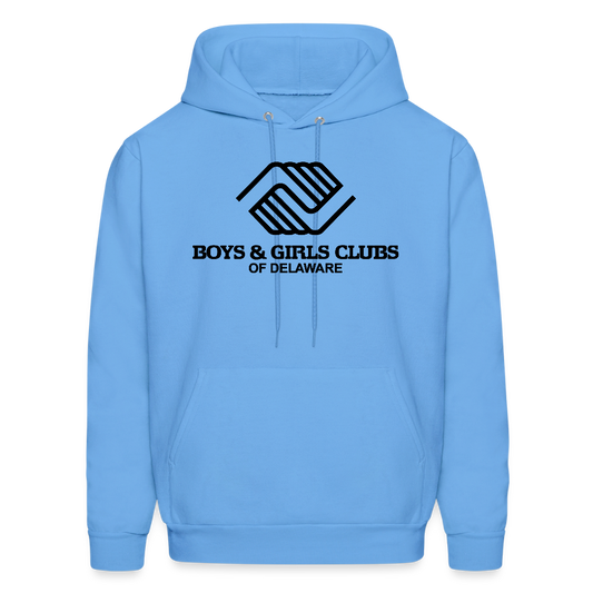 LOGO ONLY Men's Hoodie - carolina blue