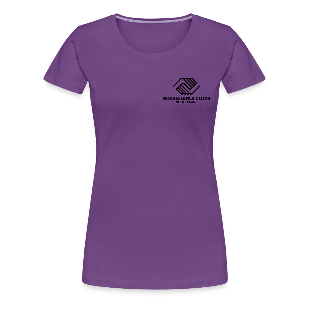 STAFF Women’s Premium T-Shirt - purple