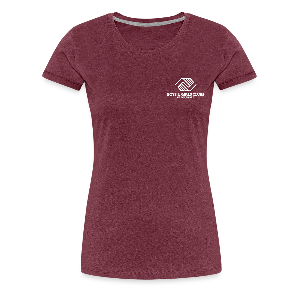 STAFF Women’s Premium T-Shirt - heather burgundy