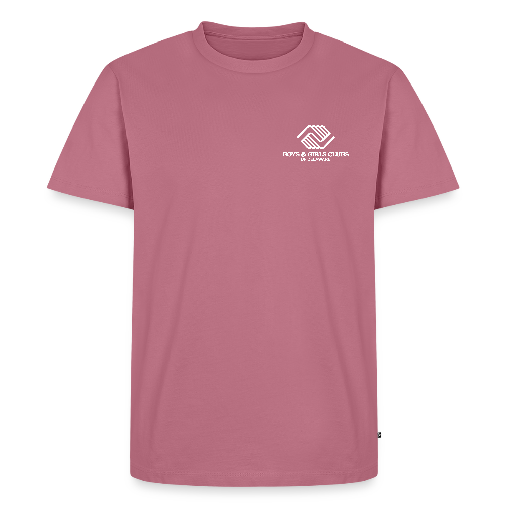 LOGO ONLY Men's Premium T-Shirt - mauve